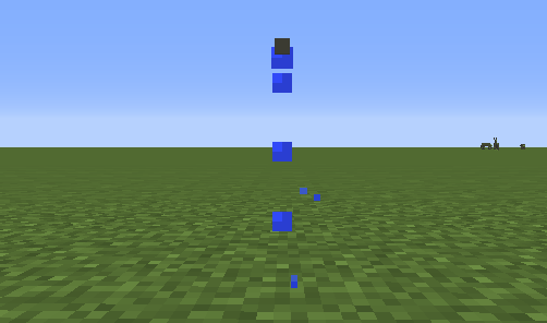 particle block - water drip