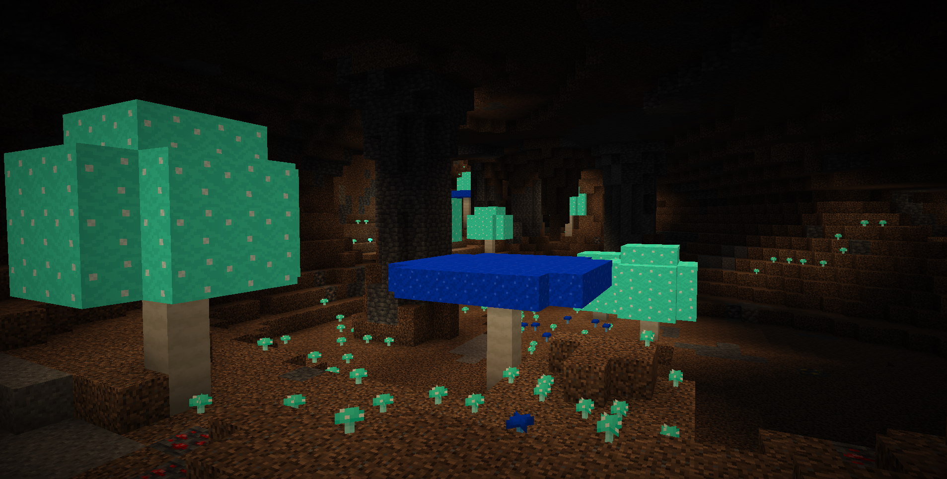 Glowing Cavern