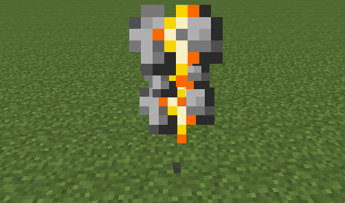 particle block - angry villager