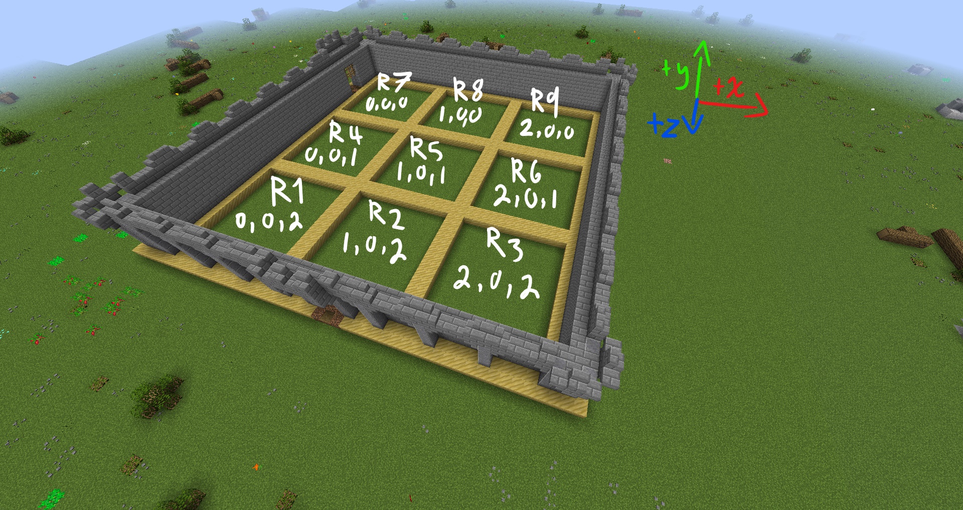 Maze grid example