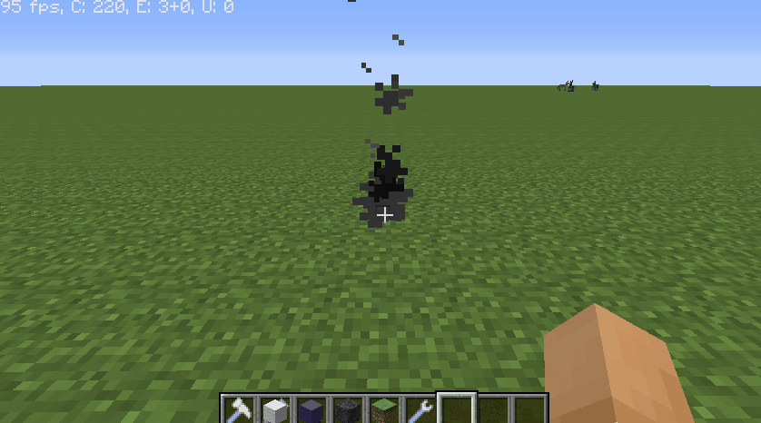 particle block - wrench tool