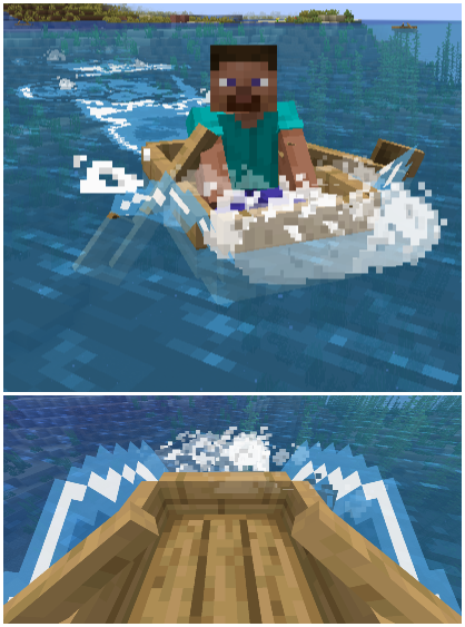 Splash particles
