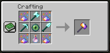 Etherium Pickaxe Recipe