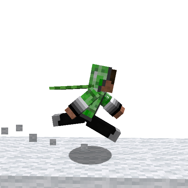 player doing fast running