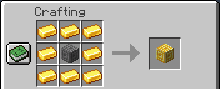 Gilded Portal Block recipe