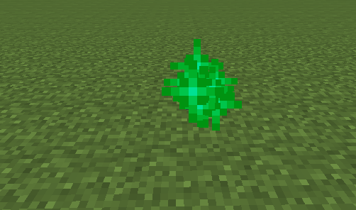 particle block - happy villager