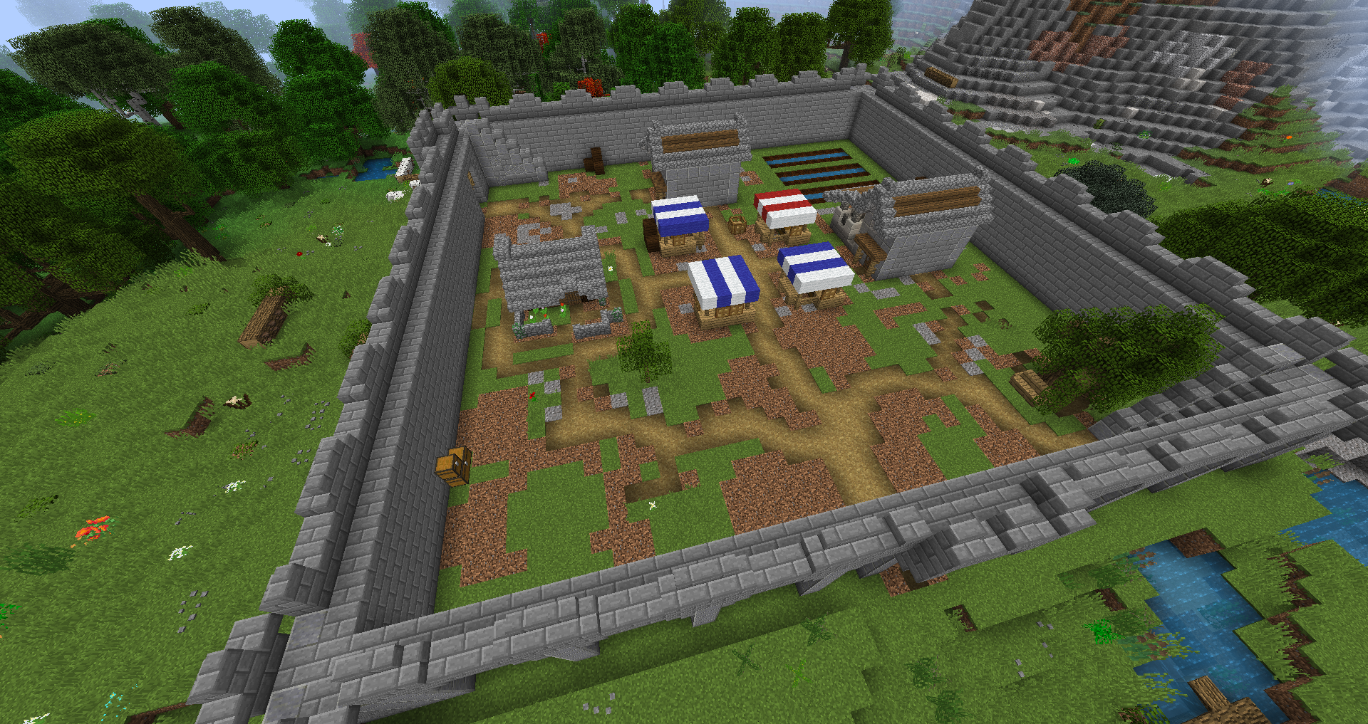 Town design example