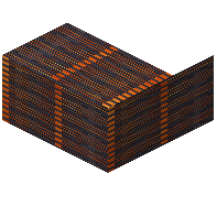 Lava polished blackstone bricks