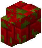 Mossy phoriste bricks wall