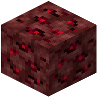 Red nether ore