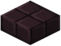 Cut Nether Brick Slab