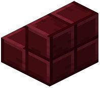 Red Cut Nether Brick Stairs