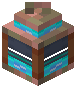 Cyan Exposed Ordinary Copper Lantern