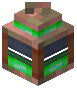 Green Exposed Ordinary Copper Lantern