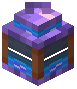 Light Blue Amethyst Lantern