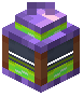 Lime Amethyst Lantern