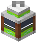 Lime Rough Iron Lantern
