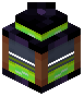 Lime Obsidian Lantern
