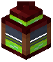 Lime Red Nether Brick Lantern