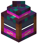 Magenta Warped Lantern