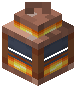 Orange Granite Lantern