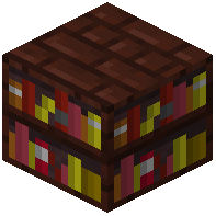 Golden Nether Bookshelf