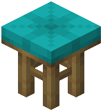 Cyan Tall Stool