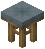 Gray Tall Stool