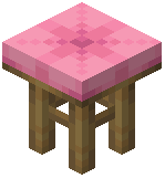 Pink Tall Stool