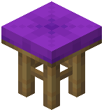 Purple Tall Stool