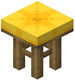 Yellow Tall Stool