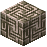 Chiseled Bronze Block