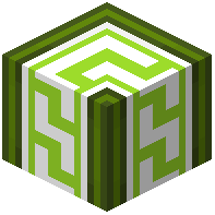 Green Glazed Terracotta Meander Corner