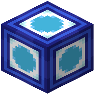 Light Blue Glazed Terracotta Circular Dot