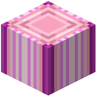 Magenta Glazed Terracotta Pillar