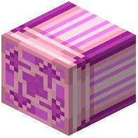 Magenta Glazed Terracotta Pillar Top