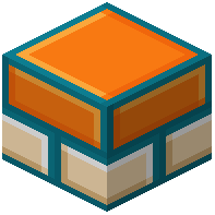Orange Glazed Terracotta Bricks