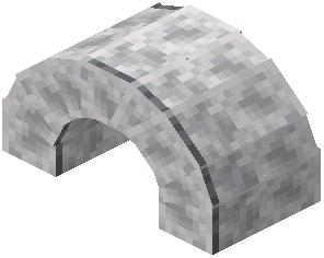 Polished Diorite Arch 1x