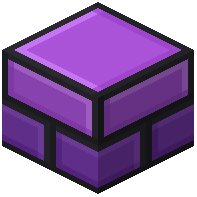 Purple Glazed Terracotta Bricks