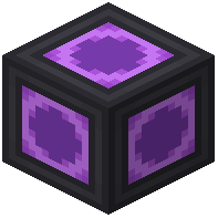 Purple Glazed Terracotta Circular Dot