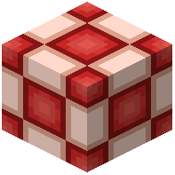 Red Glazed Terracotta Checkerboard Floor Tile