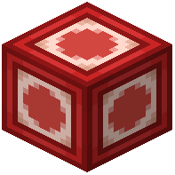 Red Glazed Terracotta Circular Dot