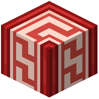 Red Glazed Terracotta Meander Corner