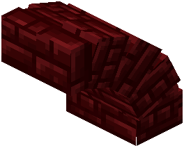 Red Nether Bricks Arch 2x