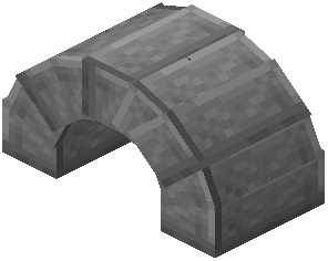 Stone Bricks Arch 1x