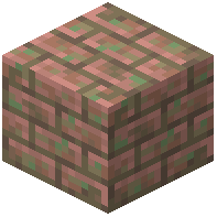 Waxed Exposed Copper Bricks
