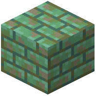 Weathered Copper Bricks