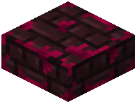 Weeping Nether Brick Slab