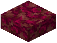 Weeping Netherrack Slab