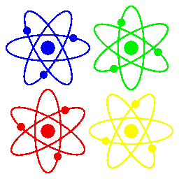 Quaternary system of quanta α-β-γ-Δ